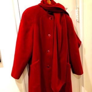 Vintage JG Hook 100% wool coat